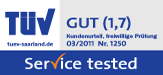 Logo T�V zertifizierter Tarifvergleich.